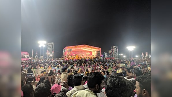 'Take this BJP pamphlet, but vote for TRS': Telangana election campaigns just another work opportunity for rally-goers