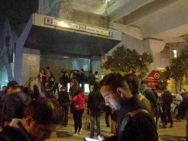 As Delhi Metro's Blue Line faces technical snags for second straight day, passengers say glitches galore robbing it of sheen As Delhi Metro's Blue Line faces technical snags for second straight day, passengers say glitches galore robbing it of sheen