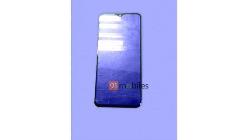 Leaked Samsung Galaxy M20 display panel shows waterdrop-notch and thin bezels