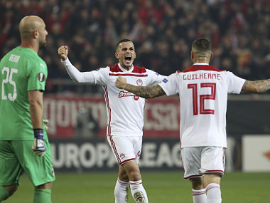 Europa League: Olympiakos send AC Milan crashing out; Eintracht Frankfurt fans run riot during Lazio win Europa League: Olympiakos send AC Milan crashing out; Eintracht Frankfurt fans run riot during Lazio win