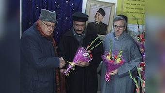 Expelled PDP ministers Basharat Bukhari and Peer Mohammad Hussain join National Conference