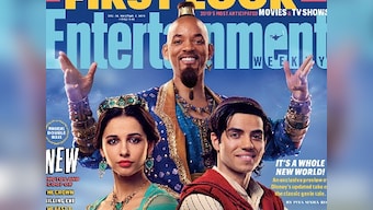 Aladdin: Disney shares first look of Will Smith as Genie, Naomi Scott as Princess Jasmine