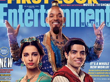 Aladdin: Disney shares first look of Will Smith as Genie, Naomi Scott as Princess Jasmine Aladdin: Disney shares first look of Will Smith as Genie, Naomi Scott as Princess Jasmine