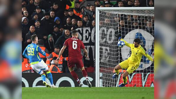 Champions League: Liverpool manager Jurgen Klopp hails goalkeeper Alisson for 'amazing' save against Napoli