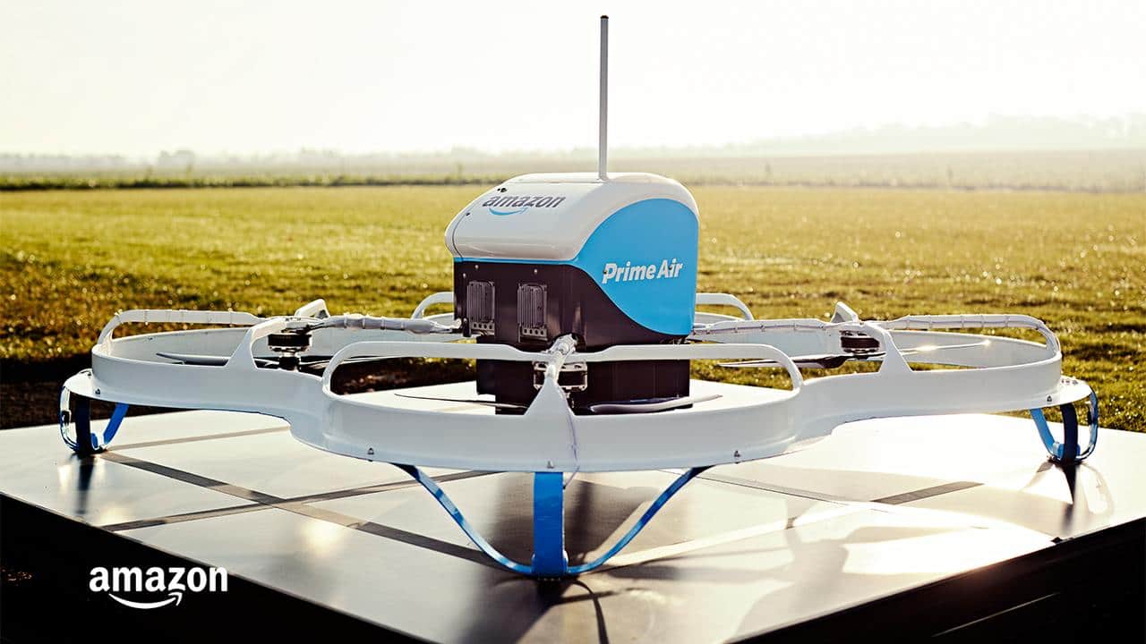An Amazon Prime Air drone. Image: Amazon 