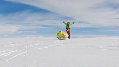 American adventurer makes history completing coast-to-coast solo trek of Antarctica