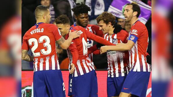 La Liga: Antoine Griezmann-led Atletico Madrid go level with Barcelona; Karim Benzema helps Real beat Rayo Vallecano