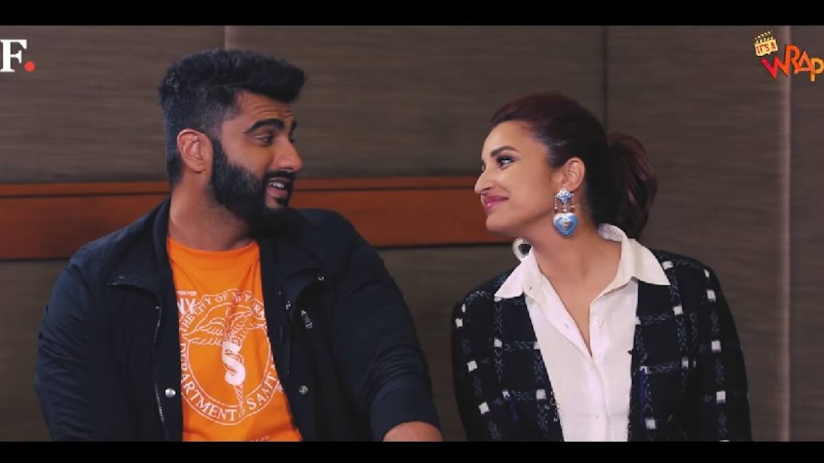 Parineeti Chopra, Arjun Kapoor, Vipul Shah at Wrapup party of film Namaste  England in andheri on 20th June 2018 / Arjun Kapoor - Bollywood Photos, image size:1200x675