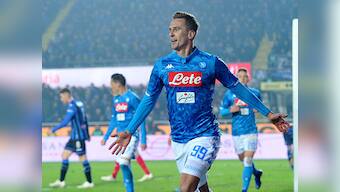 Serie A: Napoli ride on super sub Arkadiusz Milik's late winner to beat Atalanta, close gap on leaders Juventus to eight points