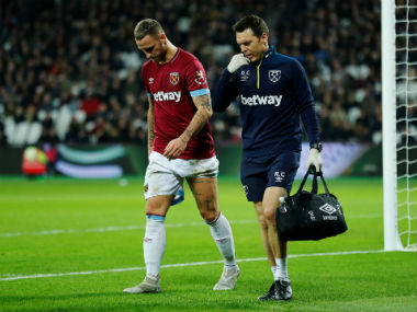 Premier League: West Ham United striker Marko Arnautovic out until new year with hamstring injury Premier League: West Ham United striker Marko Arnautovic out until new year with hamstring injury