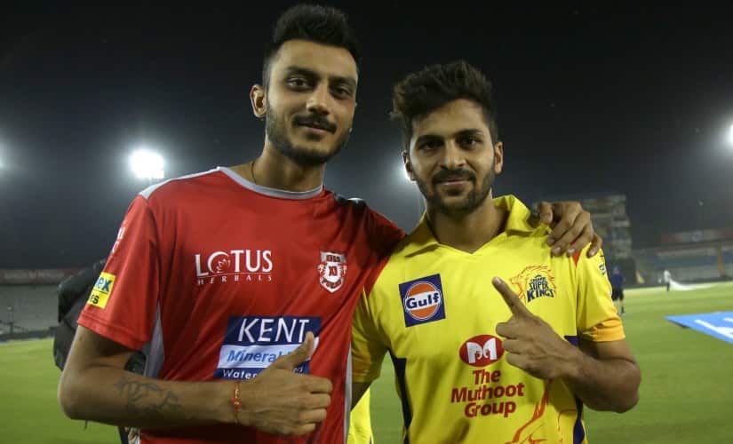 Axar Patel’s utility as an all-rounder could make him a popular choice at IPL auction. Sportzpics