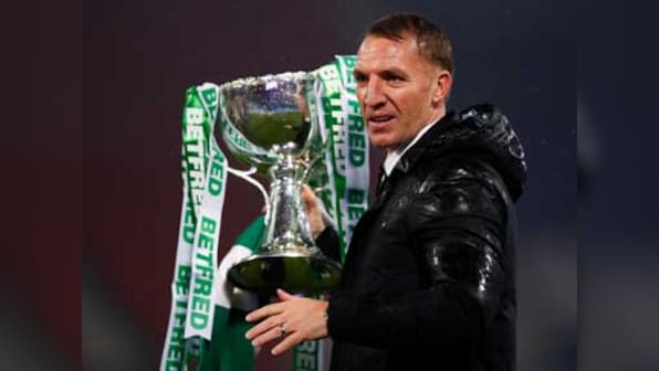 Celtic wins Scottish League Cup final against Aberdeen as Brendan Rodgers looks to win treble of domestic trebles