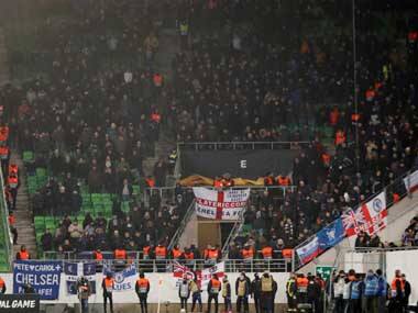 Europa League: Chelsea promise to take 'strongest possible action' after supporters sing anti-Semitic chants in Budapest