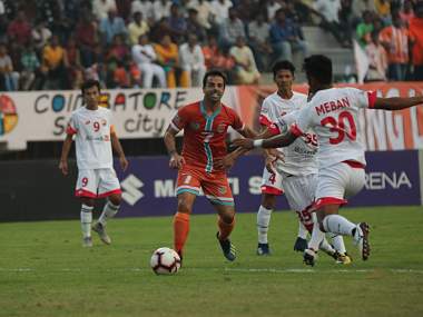 I-League 2018-19: Pedro Manzi scores hat-trick to help Chennai City FC beat Shillong Lajong 6-1 I-League 2018-19: Pedro Manzi scores hat-trick to help Chennai City FC beat Shillong Lajong 6-1