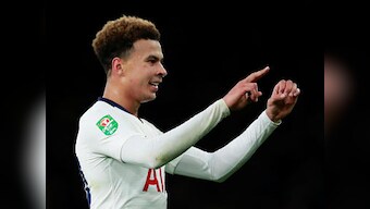 Arsenal identify fan suspected of throwing bottle at Tottenham Hotspur's Dele Alli during League Cup clash