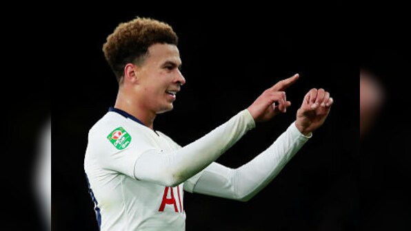 Arsenal identify fan suspected of throwing bottle at Tottenham Hotspur's Dele Alli during League Cup clash