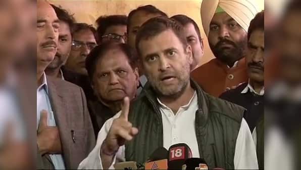Will not let Narendra Modi sleep until farm loans are waived, says Rahul Gandhi; accuses PM of favouring industrialists