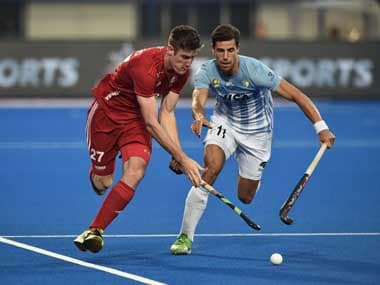 Hockey World Cup 2018: England stun Olympic champions Argentina to progress into semi-final stage