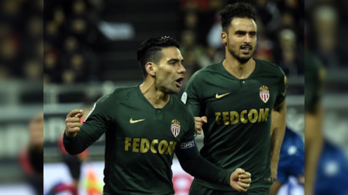 Ligue 1: Radamel Falcao scores twice against Amiens to lift Monaco out of relegation zone; Nice held by Angers at home