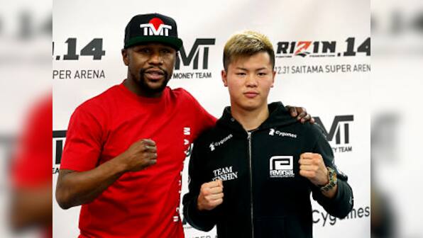 Boxer Floyd Mayweather says New Year's Eve bout against kickboxer Tenshin Nasukawa to be 'all about entertainment'