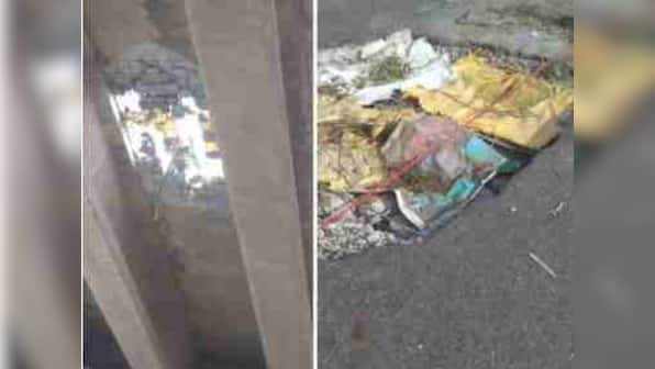 Six-foot-wide hole on Gurugram flyover puts lives in jeopardy, leads to traffic disruptions on Delhi-Jaipur route
