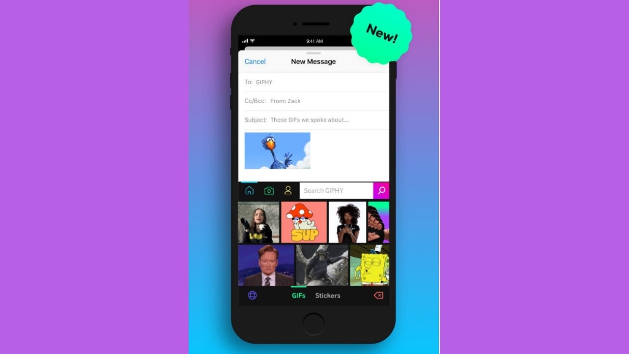 Giphy Launches New Keyboard Extension, Sticker-making Tool For IOS ...