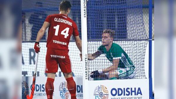 Hockey World Cup 2018: Joy for Mark, heartbreak for brother Paul Gleghorne as England beat Ireland in Bhubaneswar