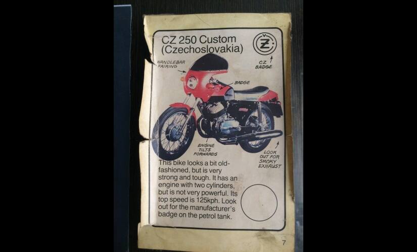 A cutting from a Jawa brochure. Image courtesy: Shail Desai