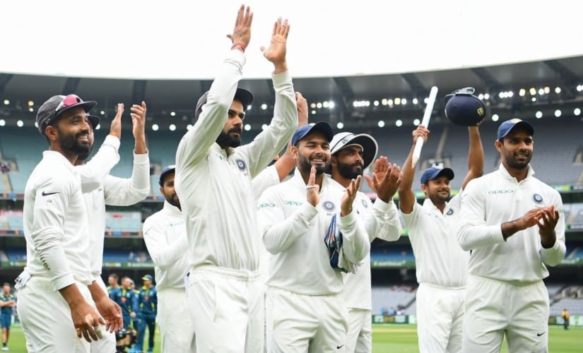 Virat Kohli-led Indian side became the first Asian team to register victories in South Africa, England and Australia in a calendar year. Image courtesy: Twitter @BCCI