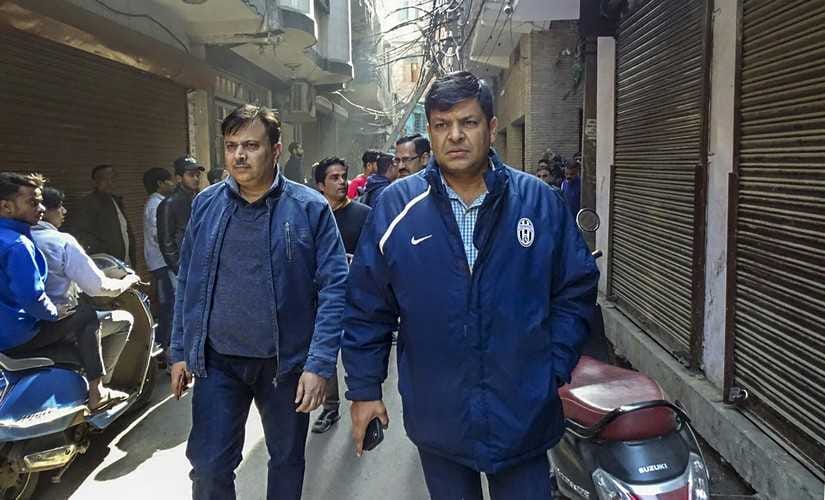NIA and Delhi Police officials during a search operation in connection with a probe into a new ISIS module at Jaffrabad, North East district in Delhi. PTI