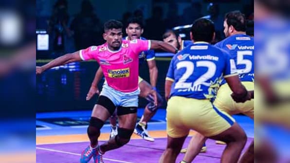 Pro Kabaddi 2018, Jaipur Pink Panthers vs Puneri Paltan, Match Highlights: Jaipur beat Pune to keep playoff hopes alive