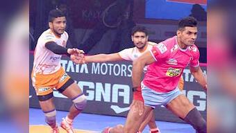 Pro Kabaddi 2018: Jaipur Pink Panthers begin home leg on winning note by beating Puneri Paltan