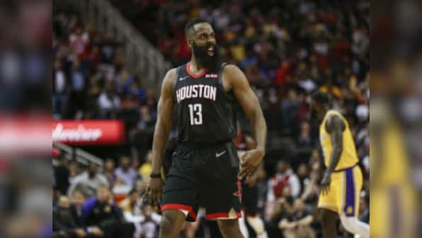 NBA: James Harden's 50-point triple-double powers Rockets to victory over Lakers; Spurs dominate Clippers