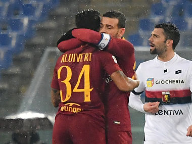 Serie A: Roma egde past Genoa to end five-match winless streak; Arkadiusz Milik's 91st-minute free-kick helps Napoli win Serie A: Roma egde past Genoa to end five-match winless streak; Arkadiusz Milik's 91st-minute free-kick helps Napoli win