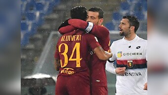 Serie A: Roma egde past Genoa to end five-match winless streak; Arkadiusz Milik's 91st-minute free-kick helps Napoli win