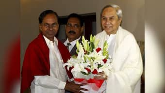 K Chandrashekar Rao meets Naveen Patnaik, stresses on 'dire need' for regional parties to provide alternative to BJP, Congress