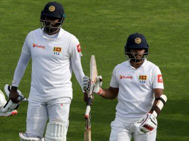 Angelo Mathews and Kusal Mendis combined for a record 274-run partnership to help Sri Lanka save the first Test. AP