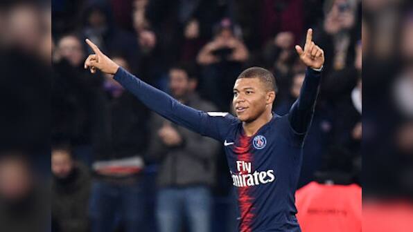 Ligue 1: Kylian Mbappe's lone goal helps Paris Saint-Germain egde past Nantes; AS Monaco stunned by bottom side Guingamp