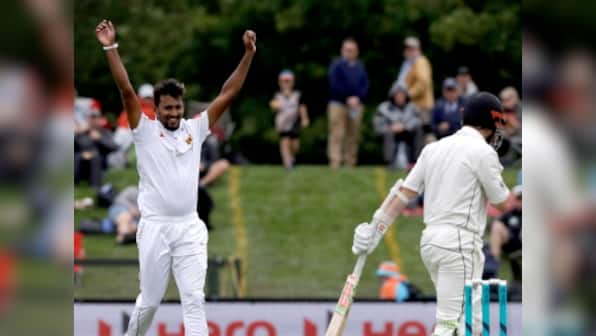 New Zealand vs Sri Lanka: Suranga Lakmal's five-wicket haul hands visitors advantage on opening day of second Test
