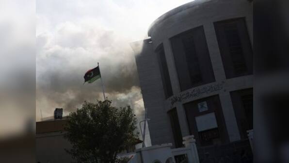 Suicide attack at Libya's foreign ministry kills at least three, injures 21; Islamic State claims responsibility