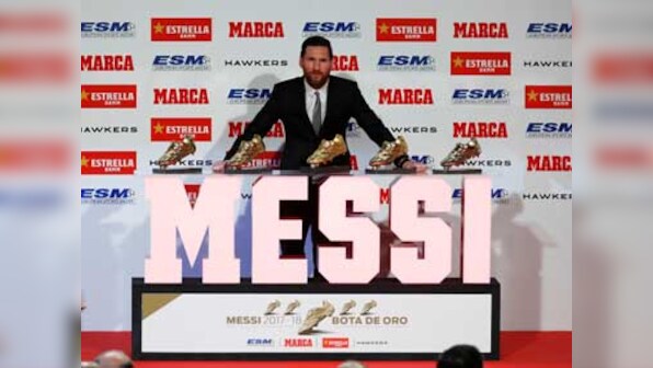 LaLiga: Barcelona forward Lionel Messi collects record fifth Golden Show award after outscoring Mohamed Salah, Harry Kane