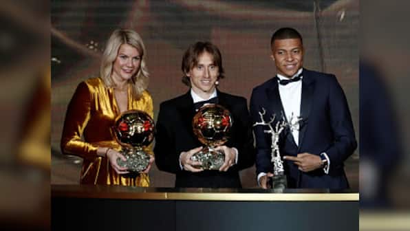 Luka Modric wins 2018 Ballon d'Or to end Cristiano Ronaldo and Lionel Messi's duopoly; Ada Hegerberg wins women's award