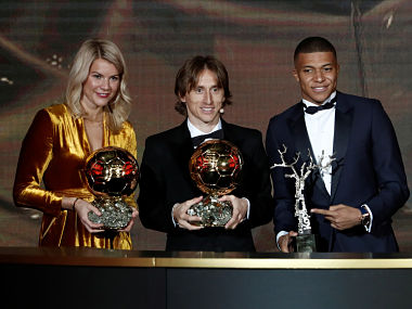 Luka Modric wins 2018 Ballon d'Or to end Cristiano Ronaldo and Lionel Messi's duopoly; Ada Hegerberg wins women's award Luka Modric wins 2018 Ballon d'Or to end Cristiano Ronaldo and Lionel Messi's duopoly; Ada Hegerberg wins women's award