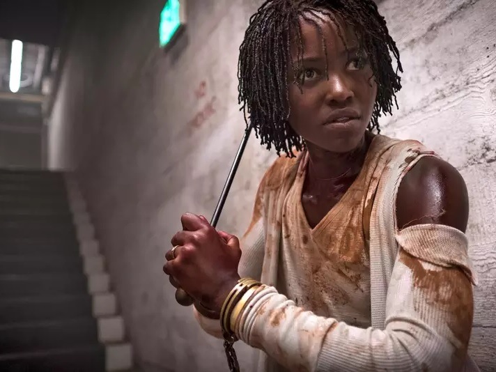 Us: First look of Jordan Peele's Get Out follow-up reveals a bruised, bloodstained Lupita Nyong'o Us: First look of Jordan Peele's Get Out follow-up reveals a bruised, bloodstained Lupita Nyong'o