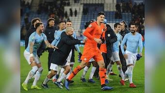 League Cup: Arijanit Muric stars in Manchester City's penalty shoot-out win over Leicester; Burton stun Middlesbrough