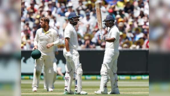 India vs Australia: Mayank Agarwal, Cheteshwar Pujara's solid fifties hold visitors in good stead on Boxing Day