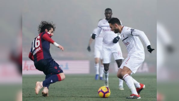 Serie A: Struggling AC Milan stumble to second successive draw away to Filippo Inzaghi-led Bologna