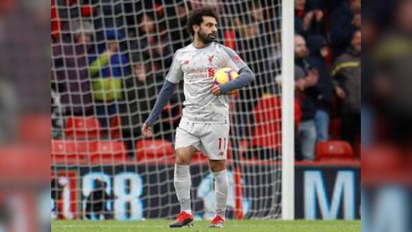 Premier League: Hat-trick hero Mohamed Salah powers Liverpool to top of the table with 4-0 defeat of Bournemouth