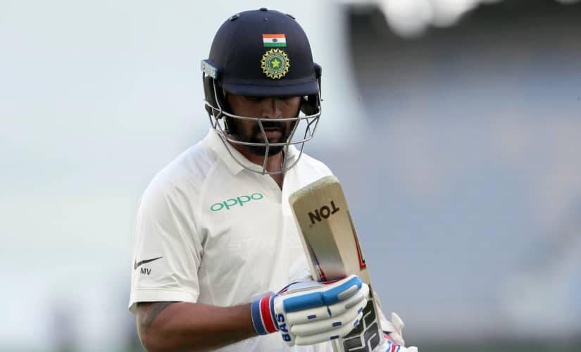 Murali Vijay scored 20 runs across two innings in Perth Test. AP