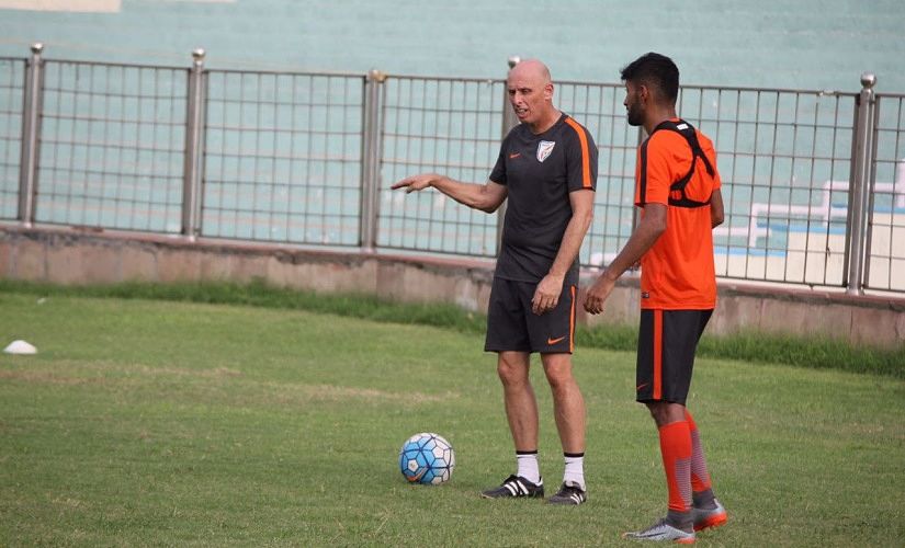 Despite struggling with injuries and low confidence, Poojary received the backing of India coach Stephen Constantine. Image courtesy: Nikhil Poojary